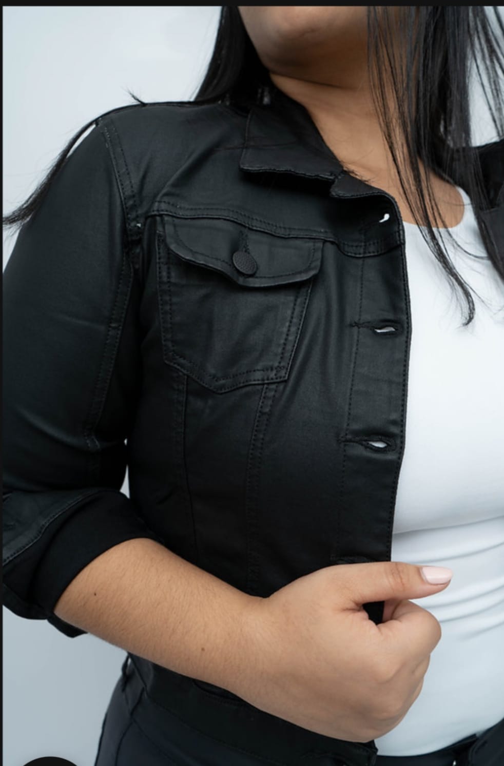 Chaqueta encerada